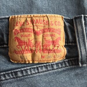 Levi's Men's Slim Fit Dark Blue Jeans 36 32 511